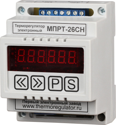 Терморегулятор МПРТ-26СН 1 кВт с датчиками KTY-81-110 цифровое управление DIN в России